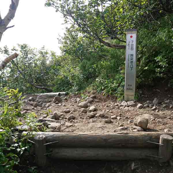 利尻島 利尻山 7合目