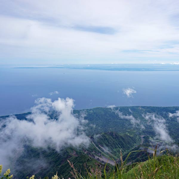 利尻島 利尻山 山頂