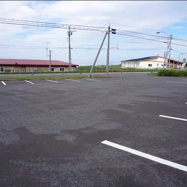 利尻町立博物館 駐車場
