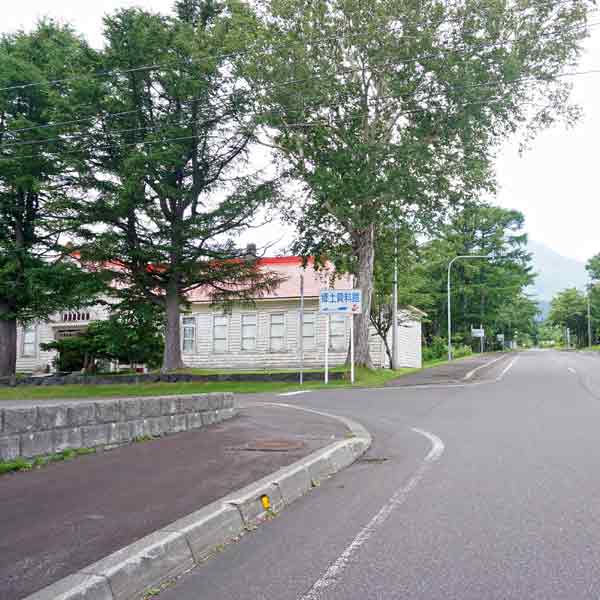 利尻島郷土資料館 駐車場