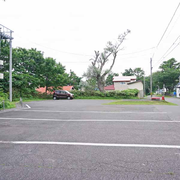 利尻島郷土資料館 駐車場