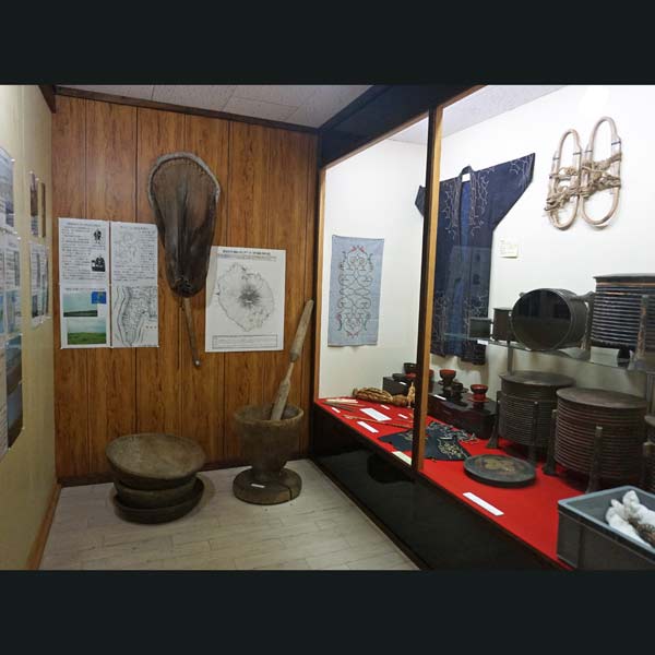 利尻島 郷土資料館 調度品