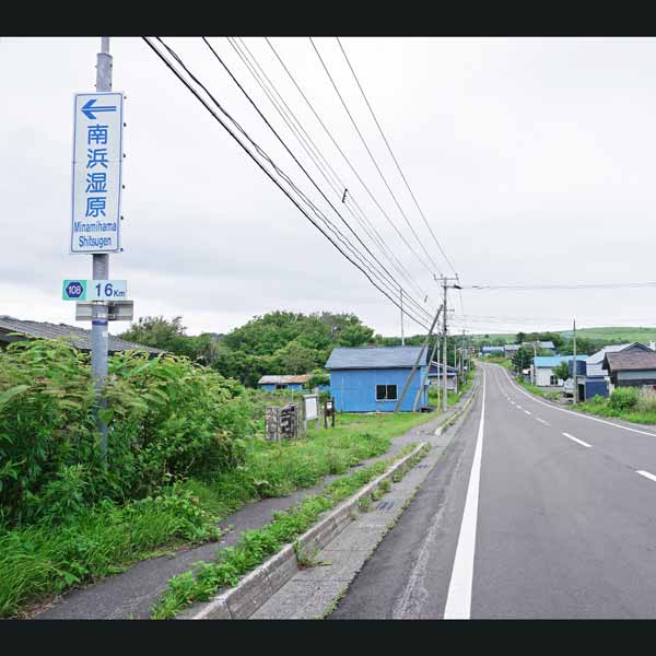 利尻島 南浜湿原 出入口