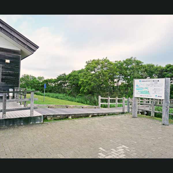サロベツ湿原 下サロベツ原野園地 木道
