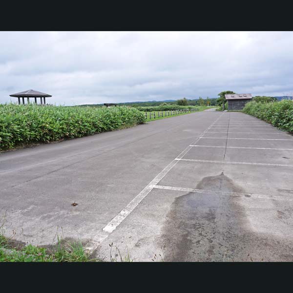 サロベツ湿原 パンケ沼園地 駐車場