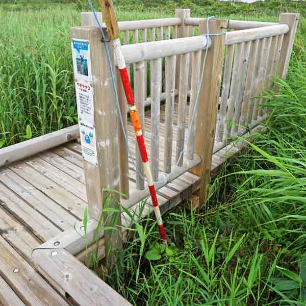 サロベツ湿原 下サロベツ原野園地 やちまなこ観察デッキ