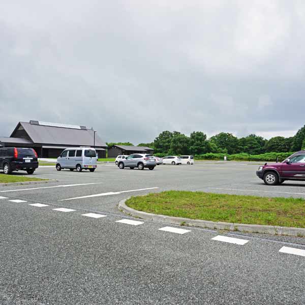 サロベツ原生花園 駐車場
