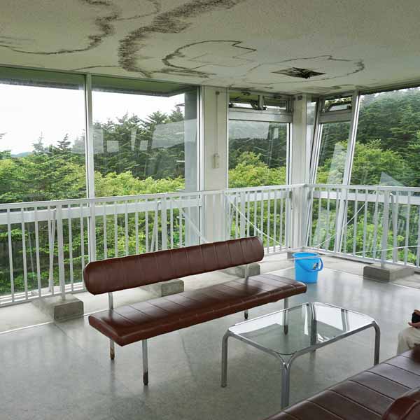 サロベツ湿原 宮の台展望台 展望室