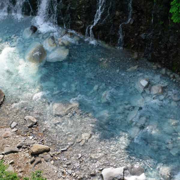白ひげの滝 滝壺