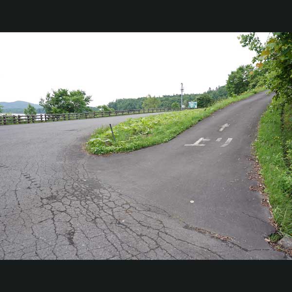朱鞠内湖 道
