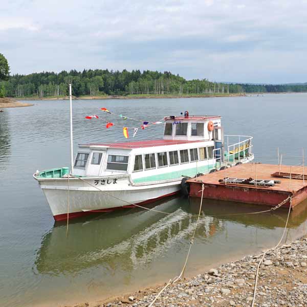 朱鞠内湖 遊覧船
