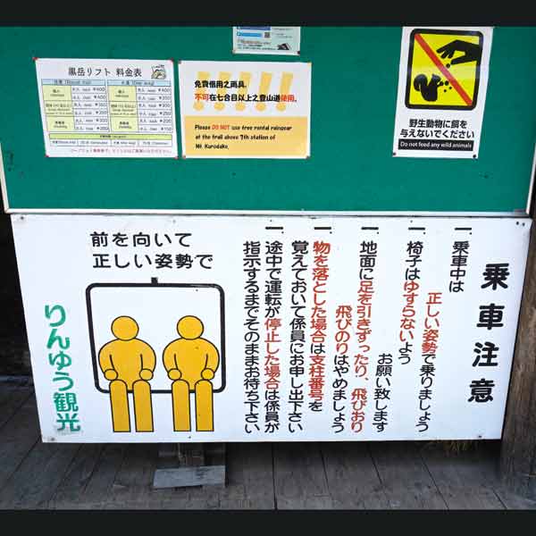 看板 リフトについて