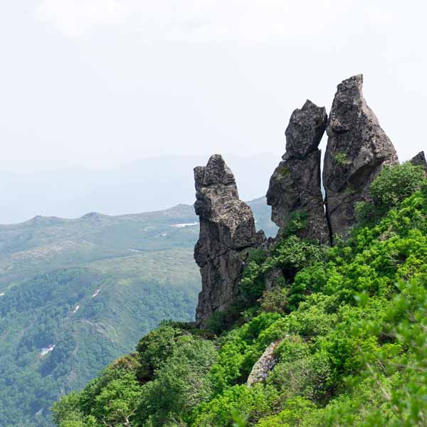 層雲峡 黒岳 まねき岩