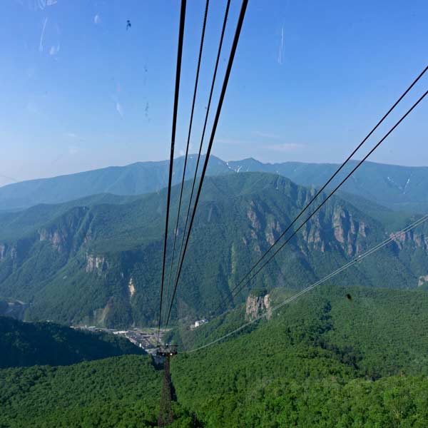 層雲峡 黒岳 ロープウェイ