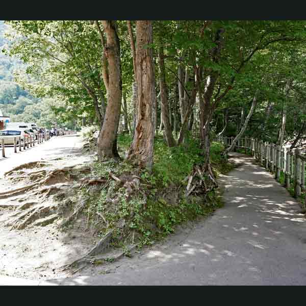 層雲峡 銀河・流星の滝 遊歩道
