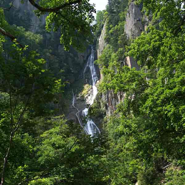 層雲峡 銀河・流星の滝 銀河の滝