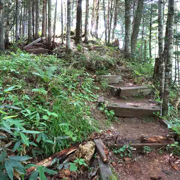 層雲峡 銀河・流星の滝 遊歩道