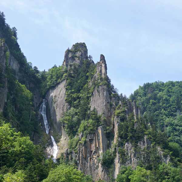 層雲峡 銀河・流星の滝 銀河の滝
