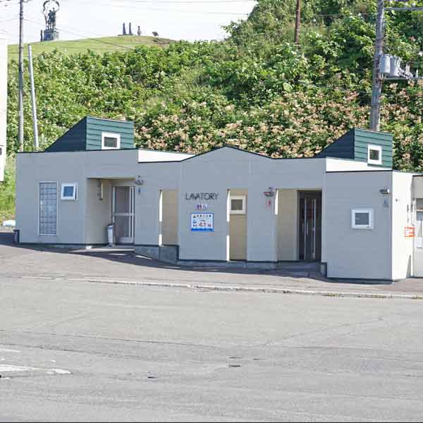 宗谷岬展望台駐車場