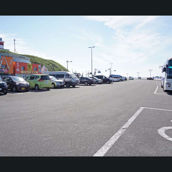 宗谷岬駐車場