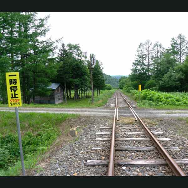 トロッコ王国美深 踏切