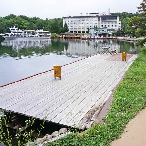 阿寒湖 テラス