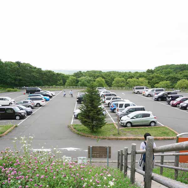 釧路市湿原展望台駐車場