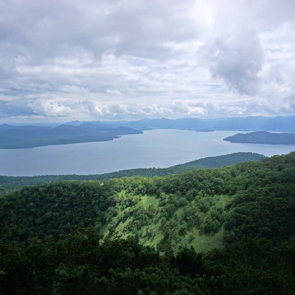 屈斜路湖展望台 屈斜路湖