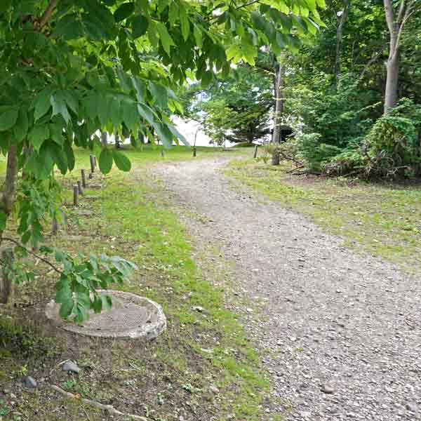 屈斜路湖 コタンの湯 遊歩道