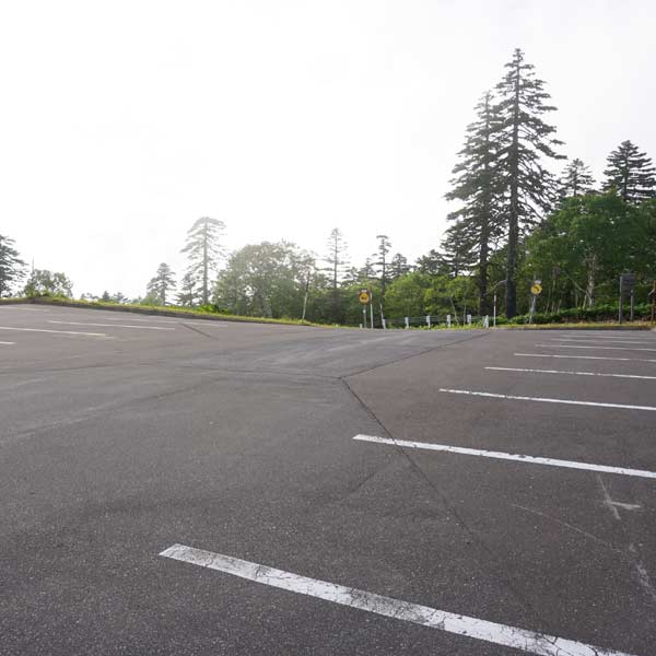 津別峠展望台駐車場