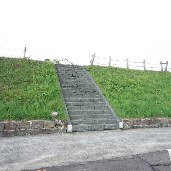 摩周湖 階段