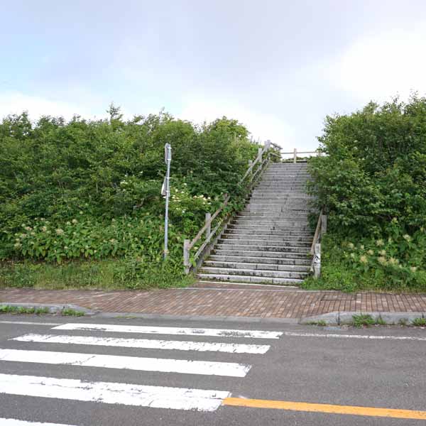 摩周湖 遊歩道出入口