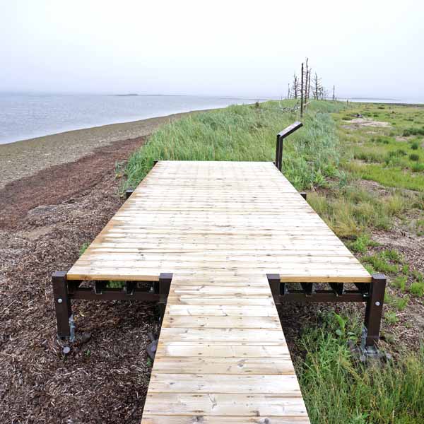 野付半島 トドワラ展望台