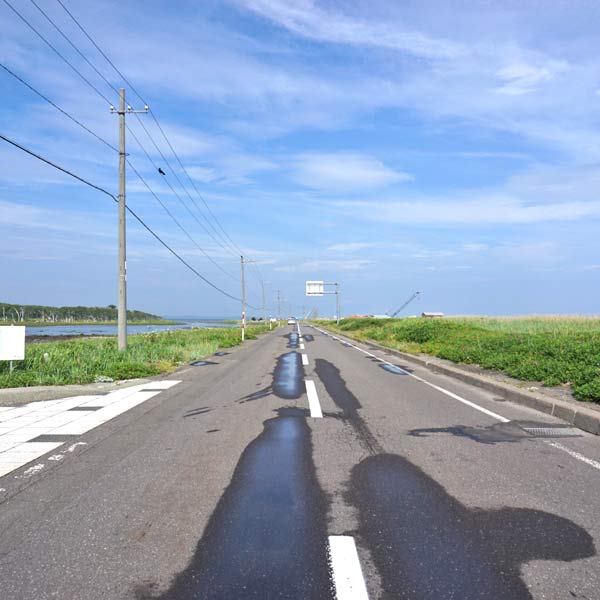 野付半島 ナラワラ展望スペース前