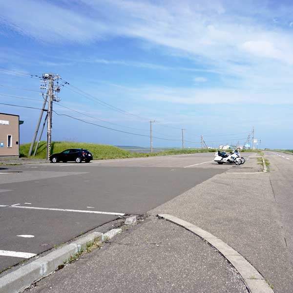 野付半島ネイチャーセンター駐車場