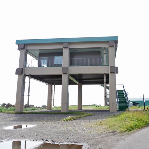 野付半島災害時避難施設・展望施設
