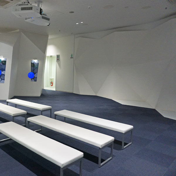 オホーツク流氷館 プロジェクションマッピング