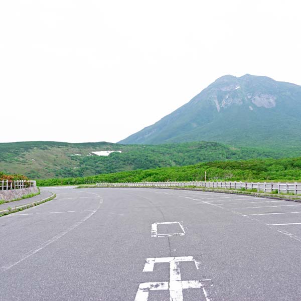 知床峠駐車場
