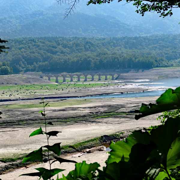タウシュベツ川橋梁