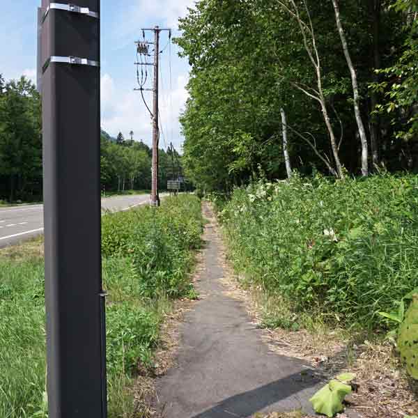 第五音更川橋梁 歩道