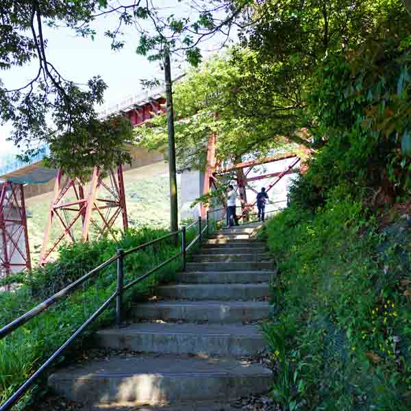 余部鉄橋空の駅 遊歩道