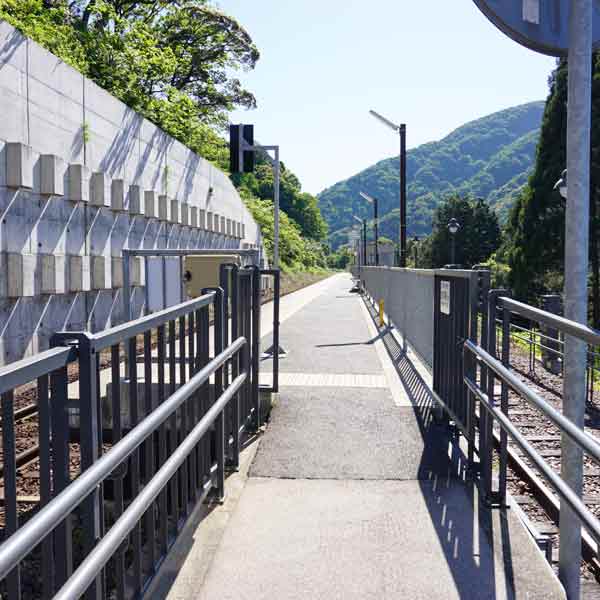 余部鉄橋空の駅 餘部駅