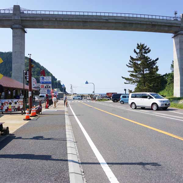 余部鉄橋空の駅 駐車場