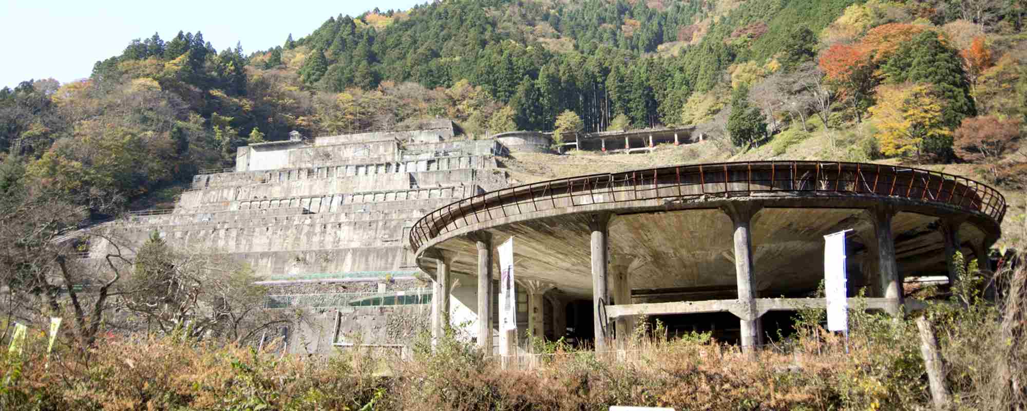 神子畑選鉱場跡