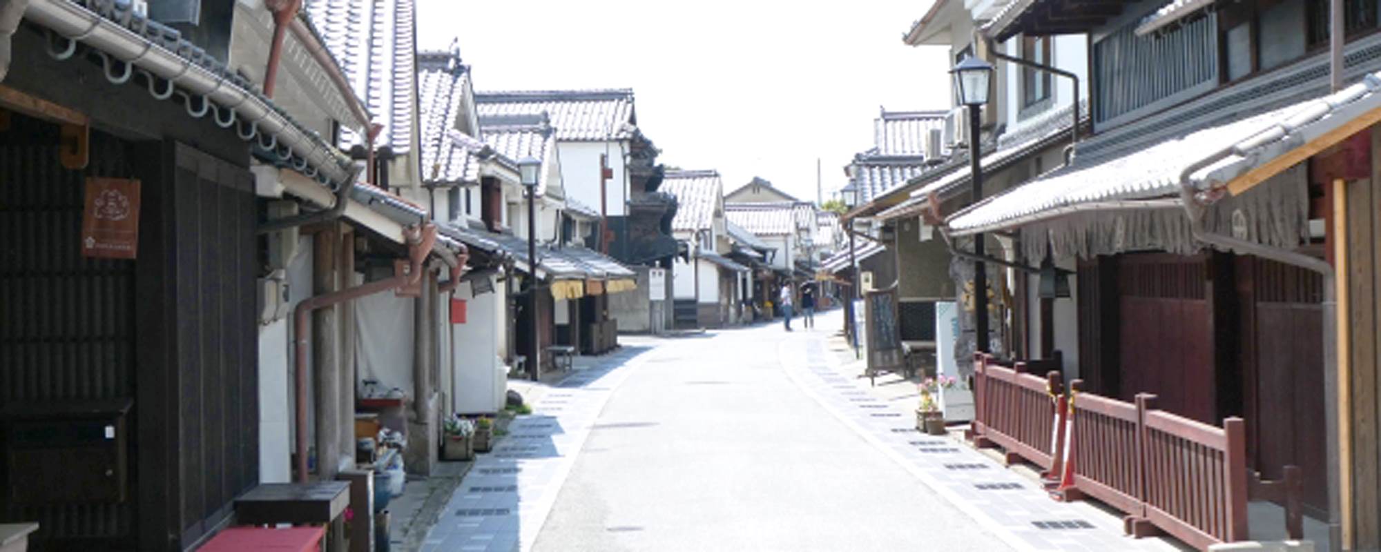 篠山城・河原町妻入商家群