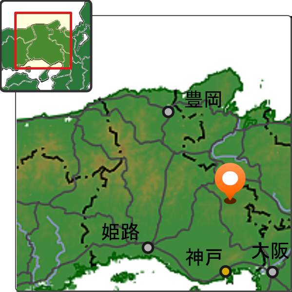 篠山城・河原町妻入商家群