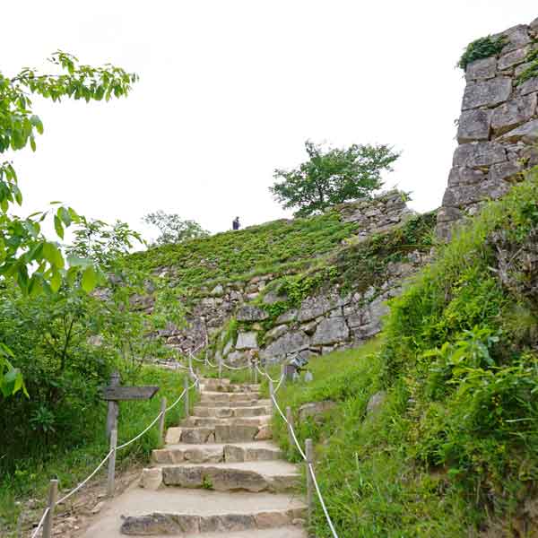 竹田城跡 遊歩道