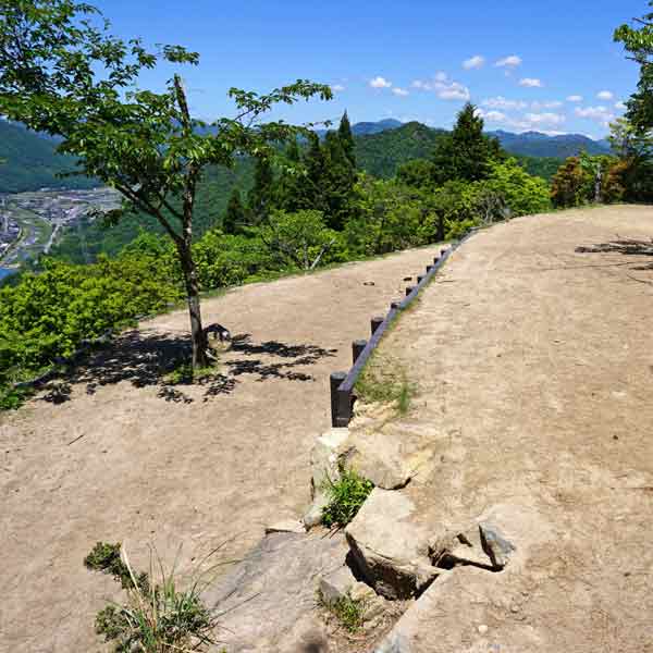 竹田城跡 立雲峡 第1展望台