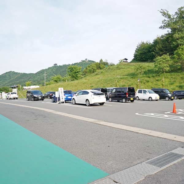竹田城跡 駐車場