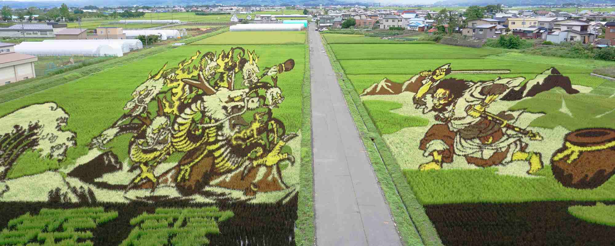 田舎館村 田んぼアート